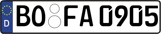 BO-FA0905