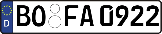 BO-FA0922