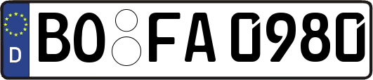 BO-FA0980