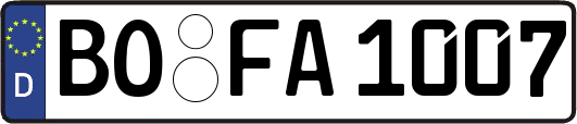 BO-FA1007