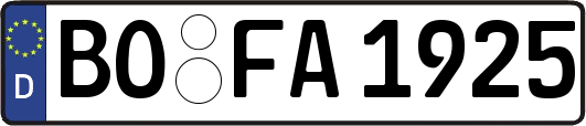 BO-FA1925