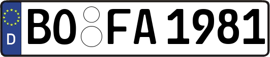 BO-FA1981