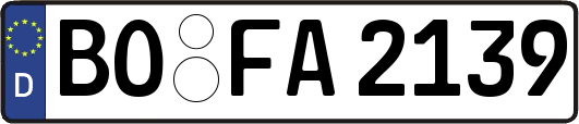 BO-FA2139