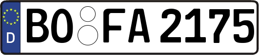 BO-FA2175