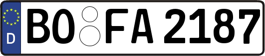 BO-FA2187
