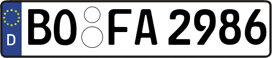 BO-FA2986