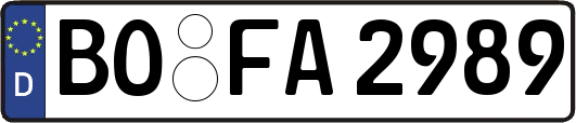 BO-FA2989