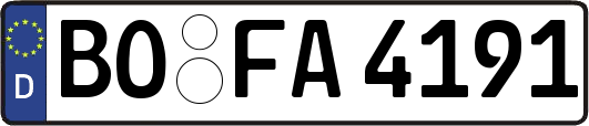 BO-FA4191
