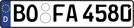 BO-FA4580