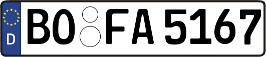 BO-FA5167