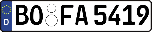 BO-FA5419