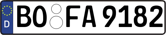 BO-FA9182