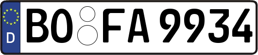 BO-FA9934
