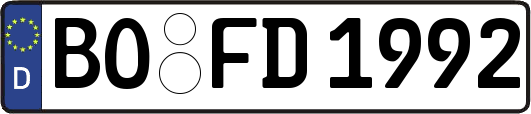 BO-FD1992