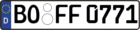 BO-FF0771