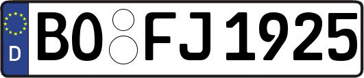 BO-FJ1925