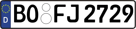 BO-FJ2729