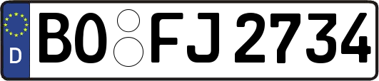 BO-FJ2734