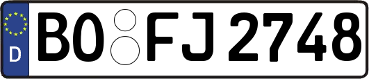 BO-FJ2748