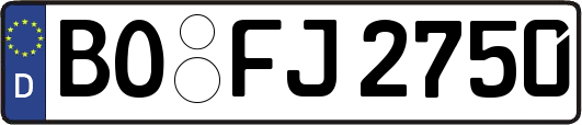BO-FJ2750