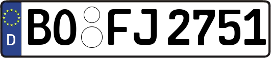 BO-FJ2751