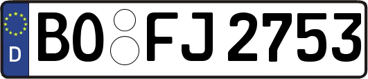 BO-FJ2753