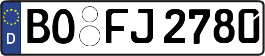 BO-FJ2780