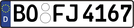 BO-FJ4167