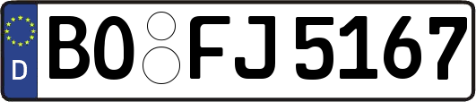 BO-FJ5167