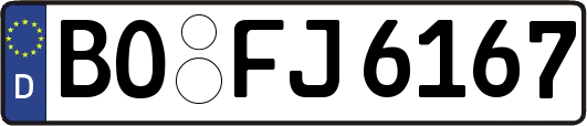 BO-FJ6167