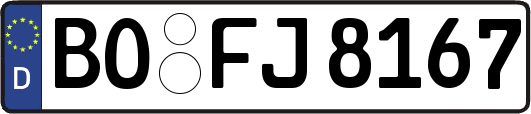 BO-FJ8167