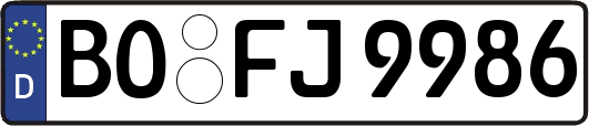 BO-FJ9986