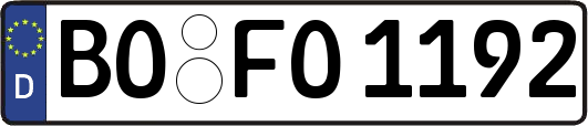 BO-FO1192