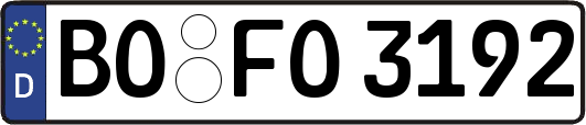 BO-FO3192