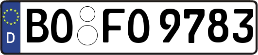 BO-FO9783