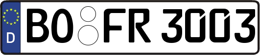 BO-FR3003