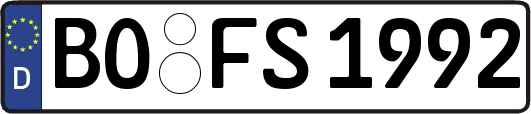 BO-FS1992