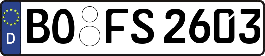 BO-FS2603