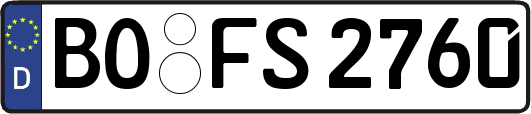 BO-FS2760