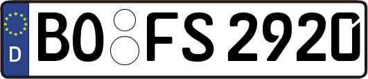 BO-FS2920