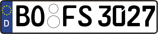 BO-FS3027