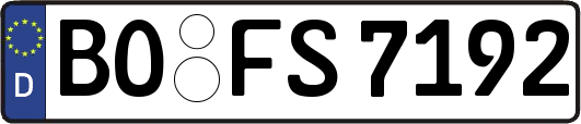 BO-FS7192