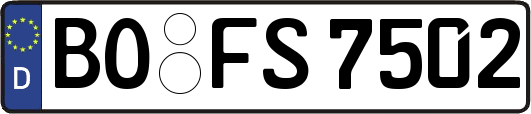 BO-FS7502