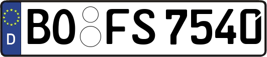 BO-FS7540