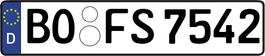 BO-FS7542