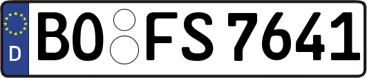 BO-FS7641