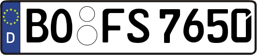 BO-FS7650