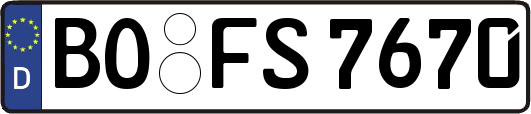 BO-FS7670