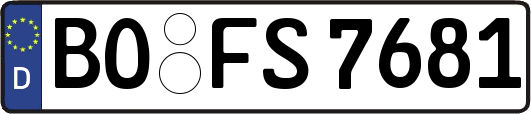 BO-FS7681