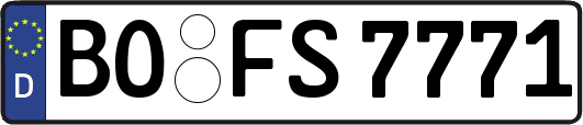BO-FS7771